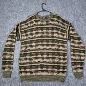 TSR Vintage Mens Coogi Style Sweater Size Large Made in USA